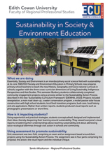 Sustainability in Society & Environment Education